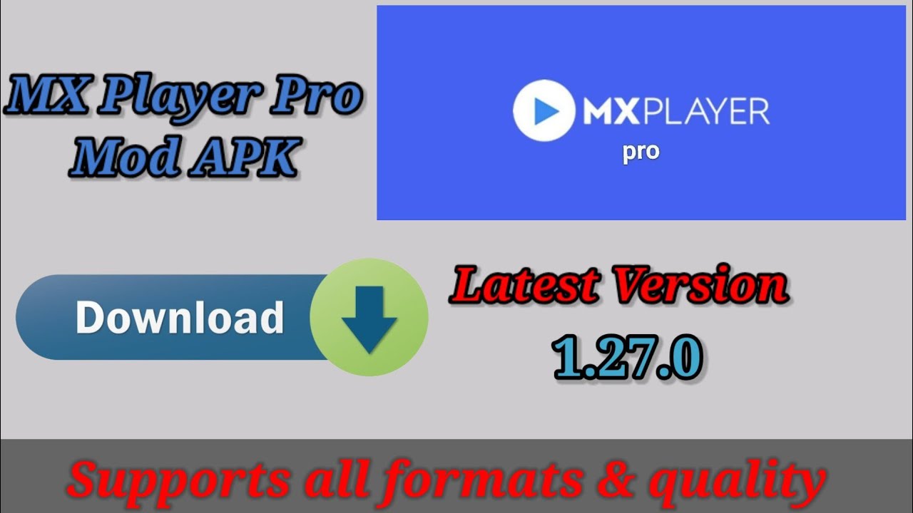MX Player Mod APK 2020 | MX Player | Latest Version | MX Player