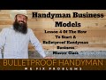 Handyman business models