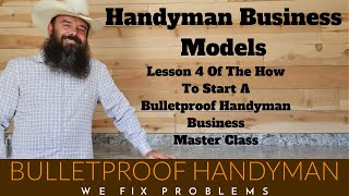 Handyman Business Models