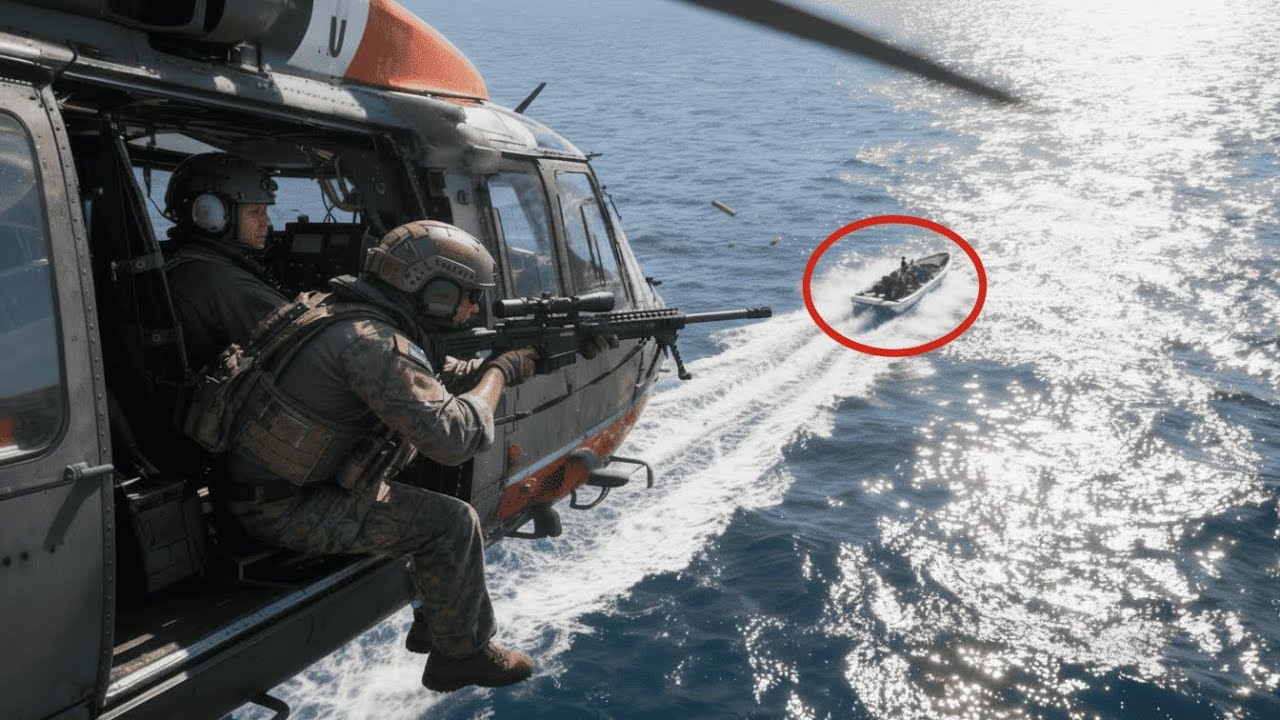 US Coast Guard Fires Warning Shots at Drug Smugglers in the Caribbean