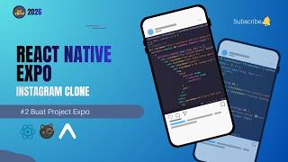 React Native Expo Instagram Clone #2 | Setup Project Expo React Native