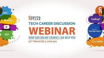 Webinar | Tech Career Discussion with Ankush Singla