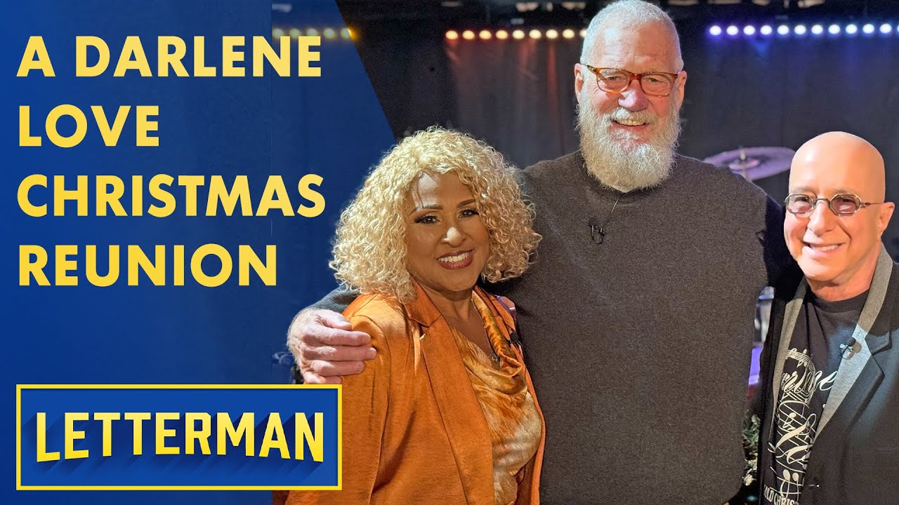 Dave Paul And Darlene Love s Christmas Reunion Letterman YouTube Dave paul and darlene love s christmas reunion letterman youtube
