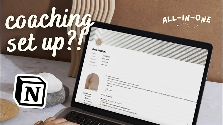 Organize Your Coaching Business & Client Portal with Notion? | Powerful Template Tour
