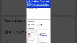 Stylish Text Generator 🔥 | Make Cool Fonts Online | Fontixa