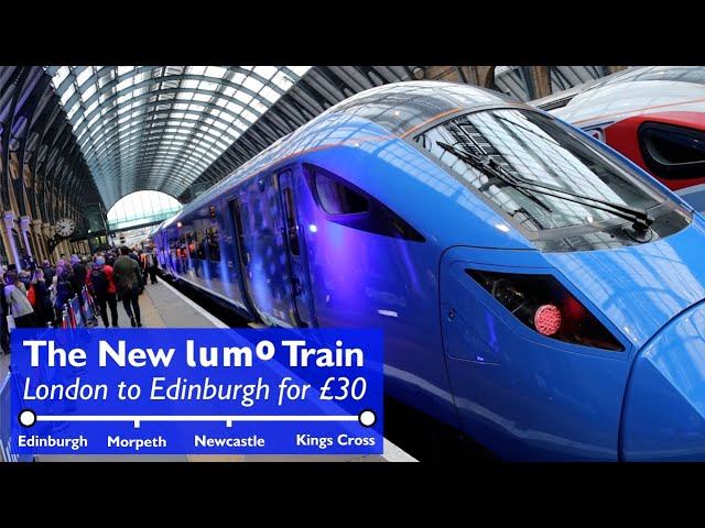 The New Lumo Train from to Edinburgh - YouTube