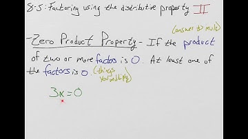 Algebra 1 Chapter 8 Lesson 5 Part 2