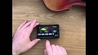 Tuner/Metronome Tutorial - (Physical tuner/metronome; how to tune strings; using mobile app tuner) screenshot 3