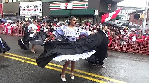 PERUVIAN DANCERS AT PERUVIAN INDEPENDENCE DAY PARADE 2021 NEW JERSEY - NEW YORK AREA