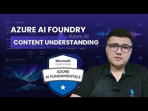 Azure AI Foundry Content Understanding Full Tutorial | Extract Data from Docs, Images, Audio & Video thumbnail