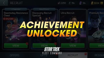 Achievement Unlocked  |  Transporter Patterns in Star Trek Fleet Command