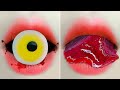 Asmr franais trolli glotzer globe oculaire fruit du dragon rouge  eating sweet food  so yummy