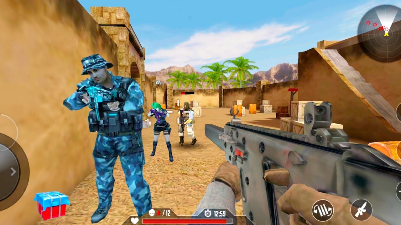 Counter Strike Commando Mission Game - New Update - Android GamePlay