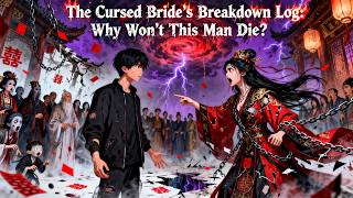 The terrifying ghost bride cries: Someone help, why won't this damn man die!🔥