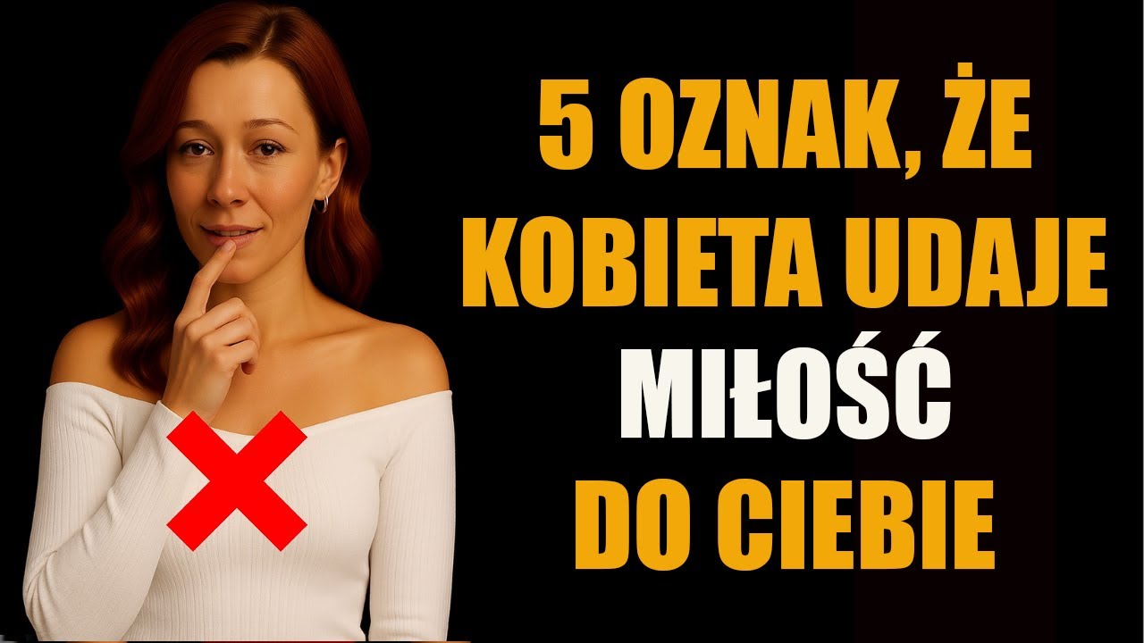 5 oznak, że kobieta udaje miłość do ciebie