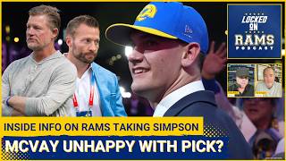 THE TRUTH: Why the Rams Drafted Ty Simpson, Sean McVay Unhappy With Ty Simpson Pick, What's Next?