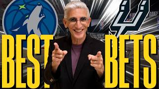 TUESDAY NBA Playoff BEST Bets! Timberwolves vs Spurs GAME 5 screenshot 2