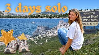 3 days solo hiking from California to Utah