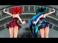 【MMD】TRAP×TRAP【Teto＆Miku】