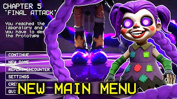 Poppy Playtime Chapter 5 New Main Menu Concept (Lily Lovebraids)