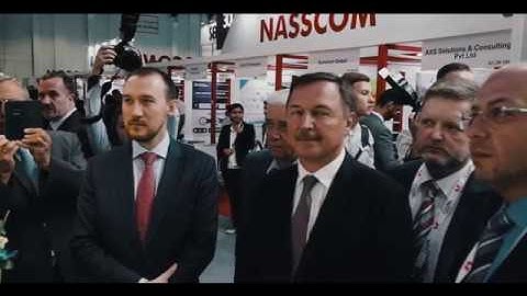 GITEX 2018 DUABI VIDEO SHOOT EXHIBITION UAE DUBAI WORLD TRADE CENTER