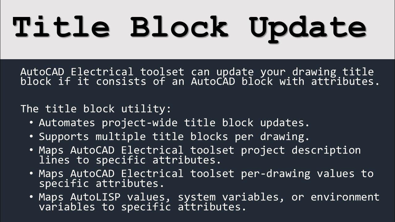 autocad-electrical-title-block-update-youtube