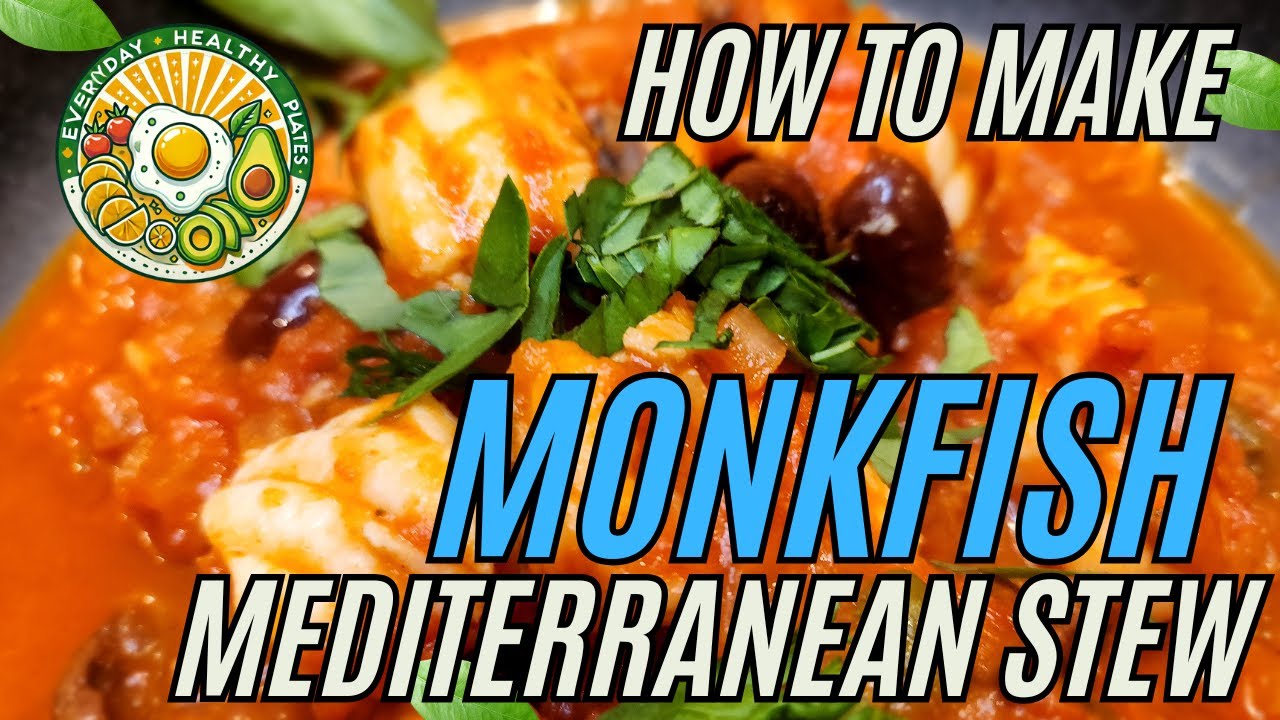 Mediterranean Monkfish Stew – The Best One-Pan Fish Dish You'll Ever Try!
