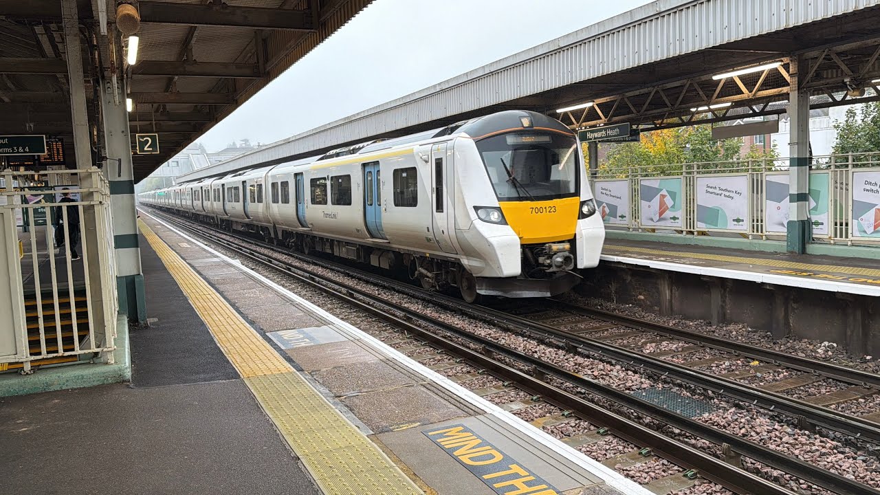 Southern, Thameslink and Gatwick Express Trains at Haywards Heath on October 3rd 2025