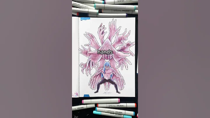 How to Draw HANDS like a PRO!! ✋✍️ #arttutorial