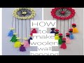 How to make woolen wall hanging simple and beautifull home decor idea 2020