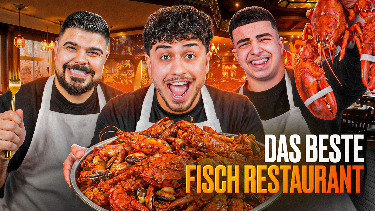 WIR werden RAUSGEWORFEN wegen AGAMUZA! 😡 Wir testen Fish Inci Sea House 🐟🍴