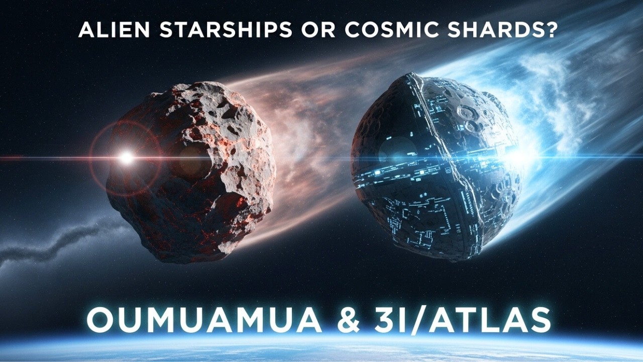 Oumuamua & 3I/ATLAS: Alien Starships or Cosmic Shards? | Science Documentary for Sleep