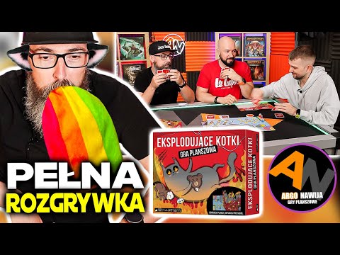 Zagrajmy w Eksplodujące Kotki: gra planszowa | pełna rozgrywka, zasady, opinia [2025]