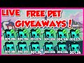 🔴PET SIMULATOR X PET GIVEAWAYS! | NEW FANTASY WORLD PETS! | Roblox LIVE!