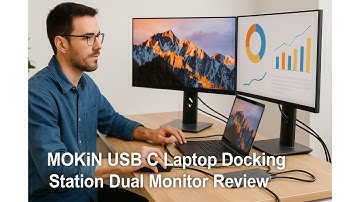 🖥️ MOKiN USB C Laptop Docking Station Dual Monitor Review ⚙️