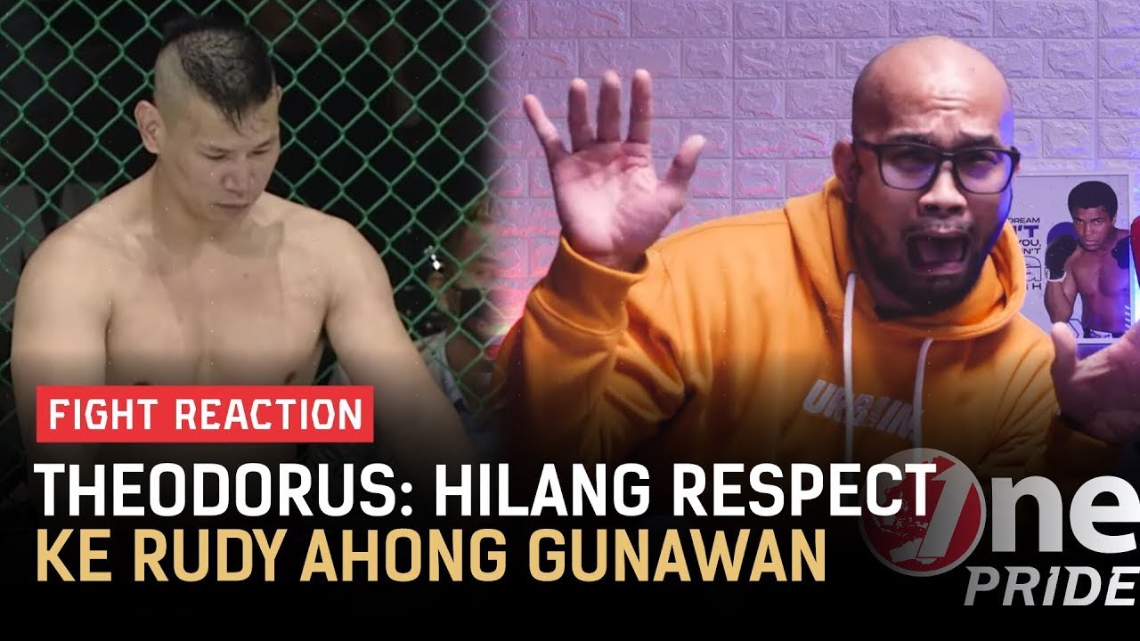 Lihat Kekalahan Rudy 'Ahong', Theo: Gue Lepas Sabuk Buat Lawan Ahong! | Fight Reaction FN 42