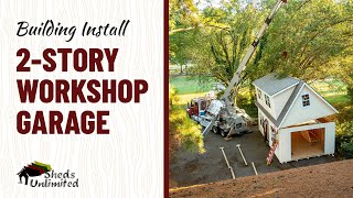 How We Assemble a Modular 2-Story Garage