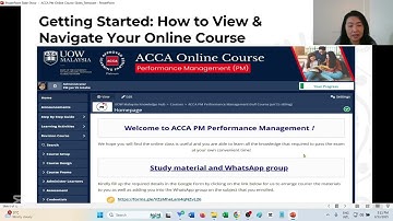ACCA - PM (Performance Management) Online Course - Intro Video