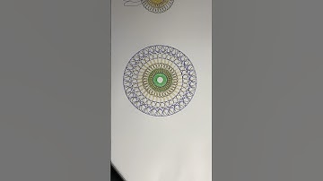 Beautiful Spirograph #spirographity #asmr #spirograph #satisfying #usa #viral #pattern #art #skills