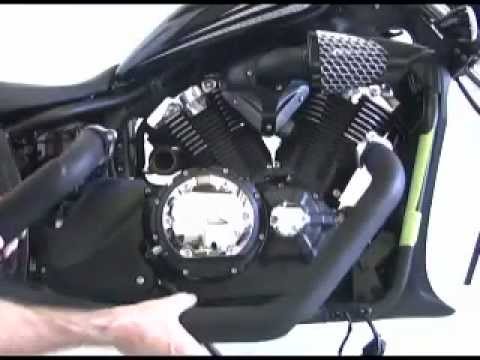 Star Stryker Big Radius exhaust from Vance & Hines