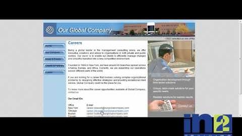 Adobe Dreamweaver CS4 Introduction from In2 Training, Manchester