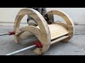 Amazing Woodworking Extremely Skillful Art Of Carpenter Creates Curves Incredible - Ingenious Skill