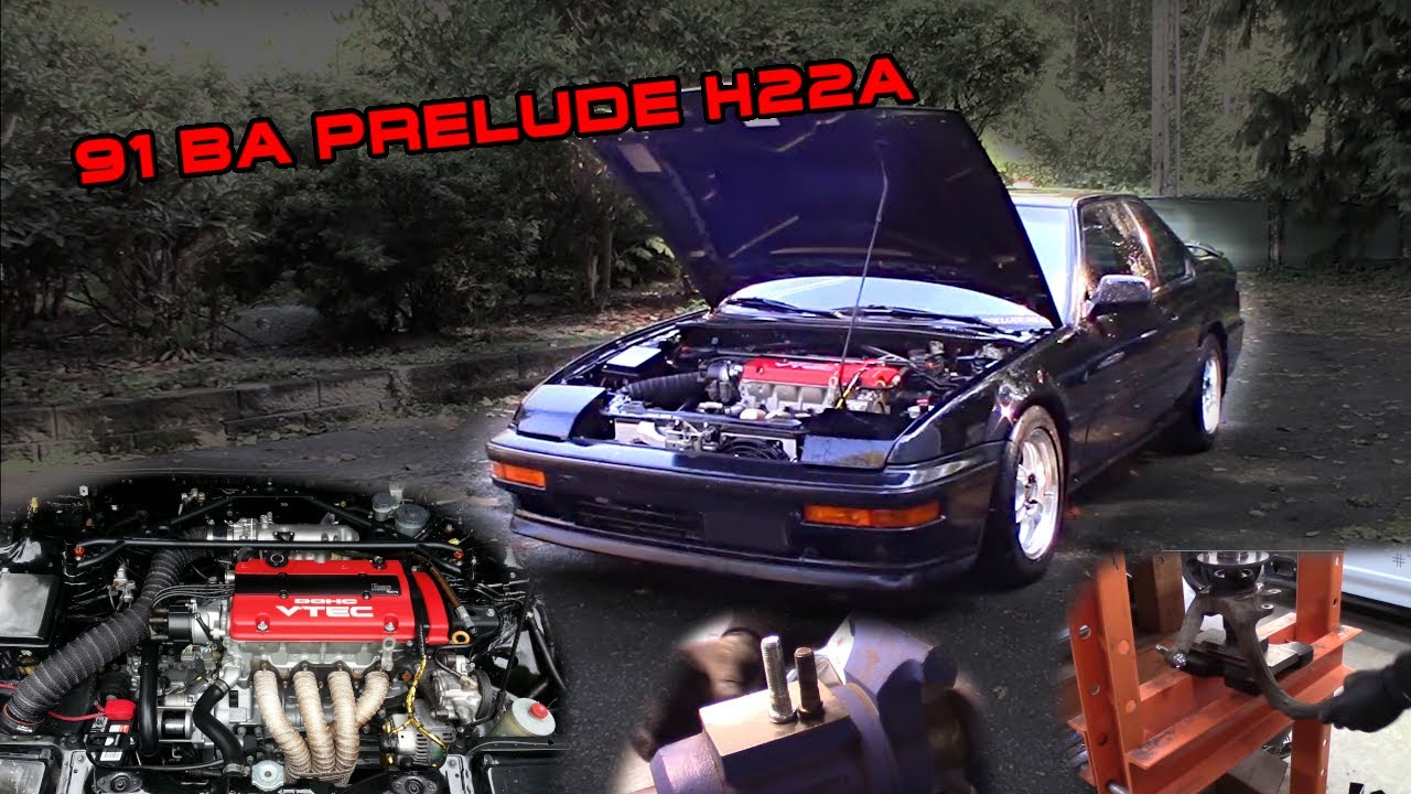 '91 Prelude H22a Build Log 1: Intro, rear wheel bearing, and moldy sunroof