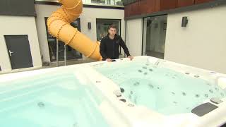 RIO GRANDE SWIM SPA INSTALLED IN BELFAST, NORTHERN IRELAND