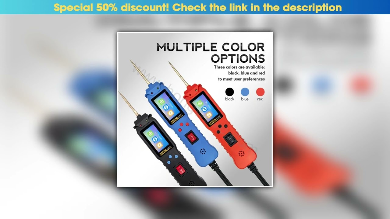 Best Seller HWAUT P200 P100 Powerprobe Electrical System Diagnostic Tool Motorcycle Automotive Circ