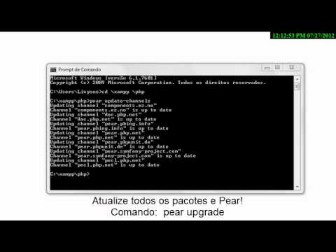 Instalação PHPUnit no Windows pelo Xampp