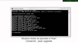 Instalação PHPUnit no Windows pelo Xampp