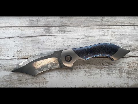 Todd Fischer battle Custom Pocketknife. Fablades Full Review
