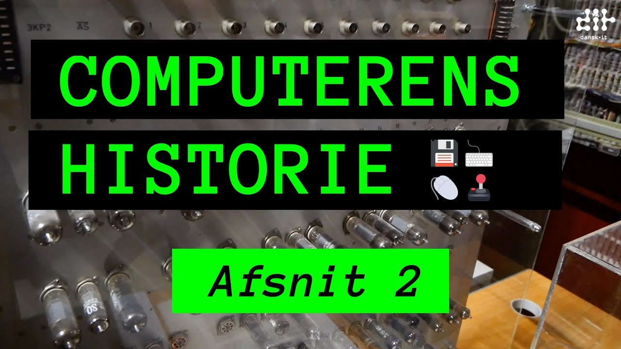Computerens historie: Afsnit 2: Historien om DASK - Danmarks første ...