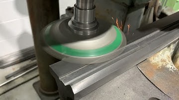 Colchester student lathe bed regrind